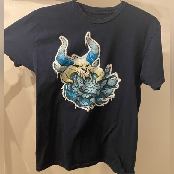 Fortnite Ragnarok Graphic Print Short Sleeve T-Shirt Mens Large - Picture 1 of 5